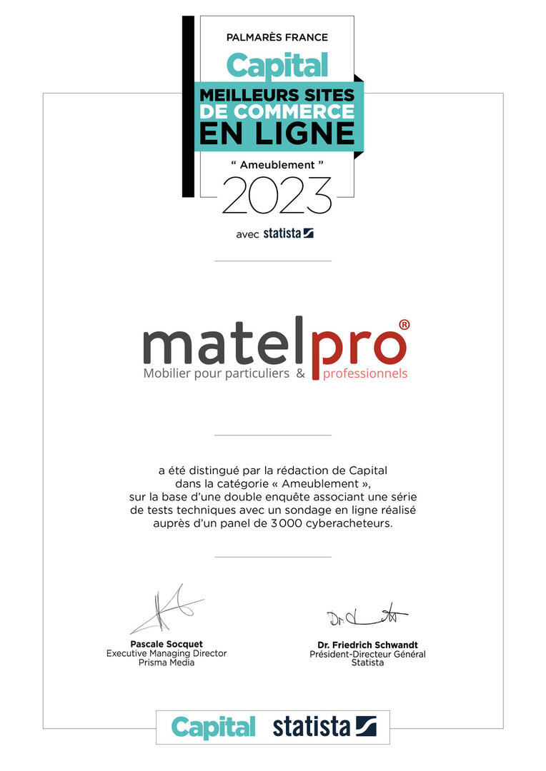 Matelpro label Capital 2023