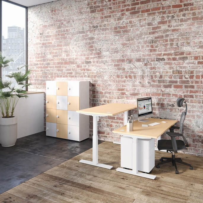 bureau professionnel assis-debout