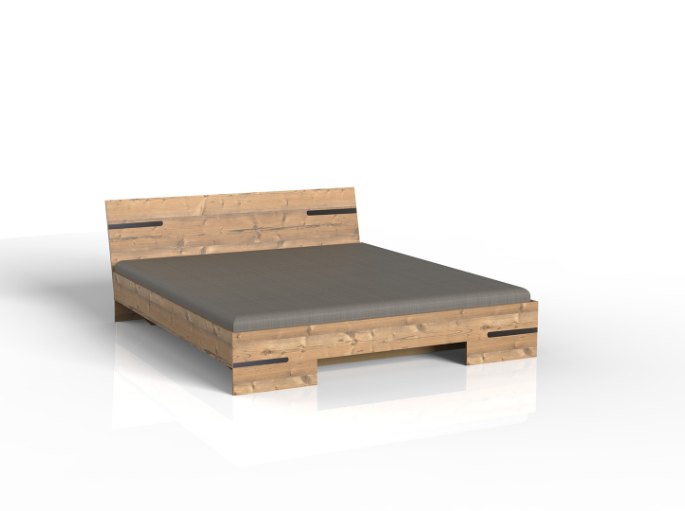 Coin nuit avec une couette généreuse sur un large couchage