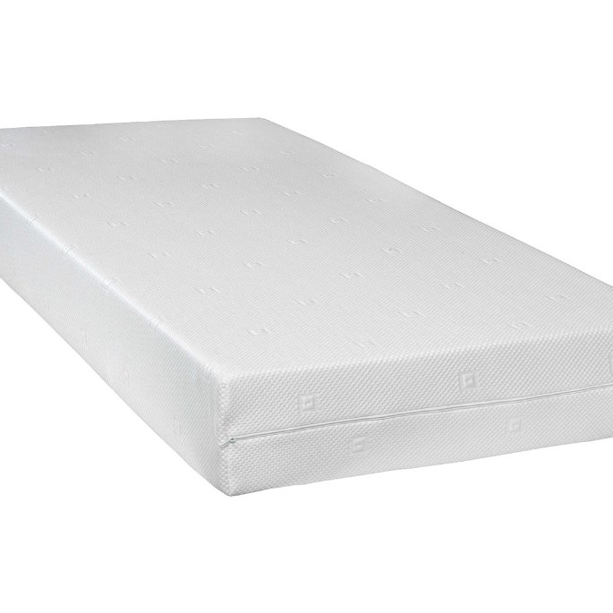 Couchage à accueil visco-élastique, plus adapté à un adolescent qu'à un tout-petit