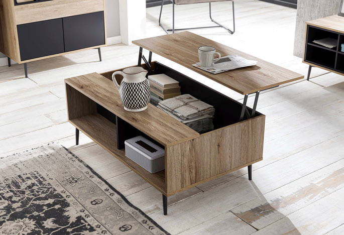 Table basse relevable