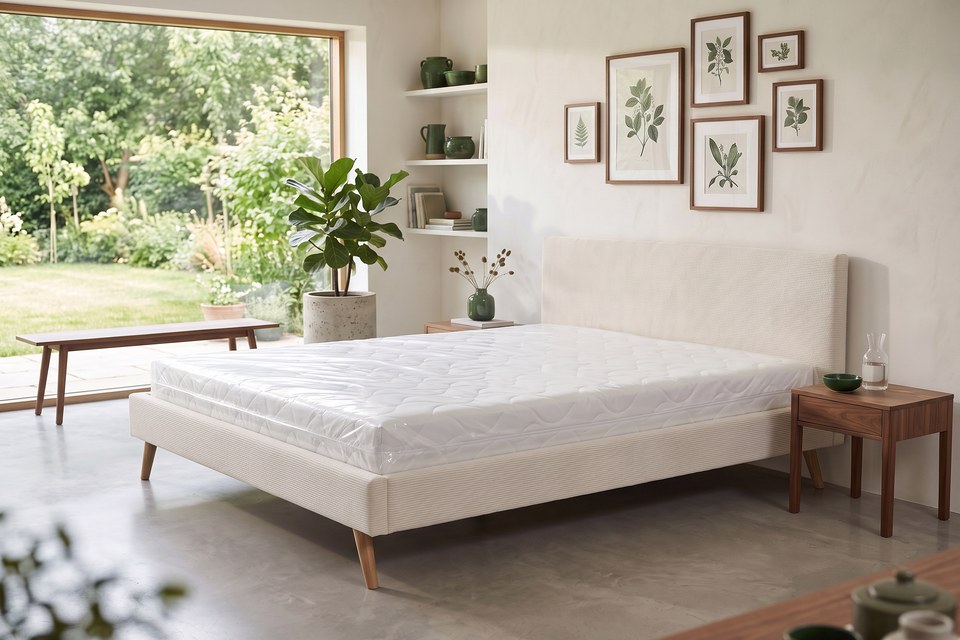 Matelas Prairie HR livré à plat sous film protecteur